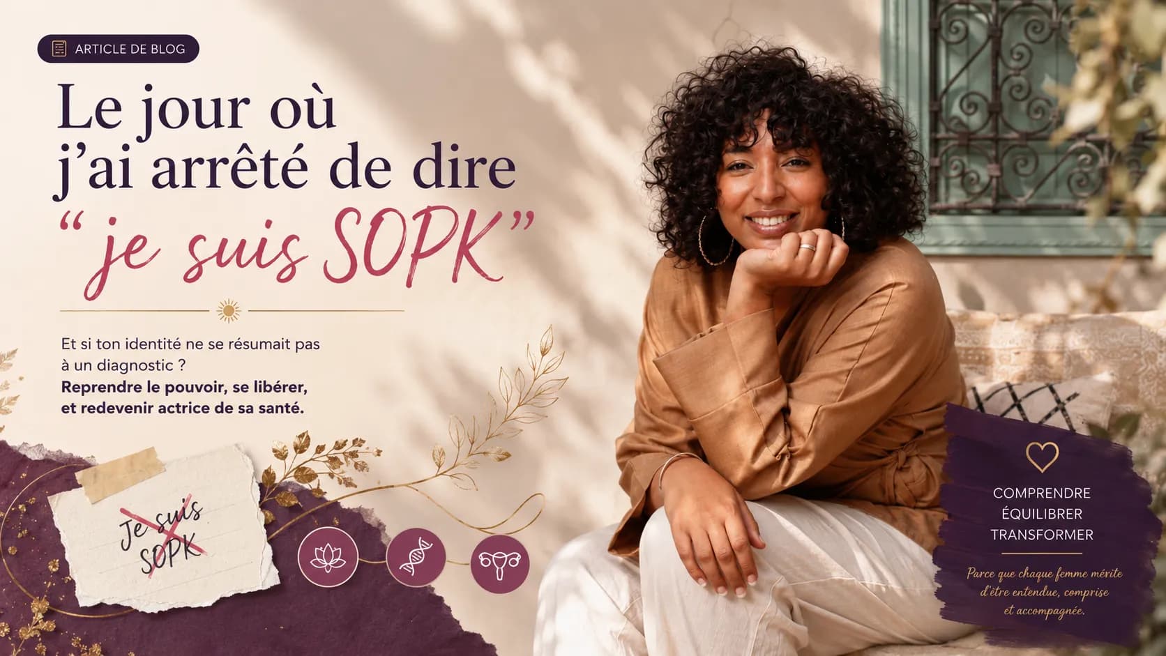 Le jour où j'ai arrêté de dire « je suis SOPK »